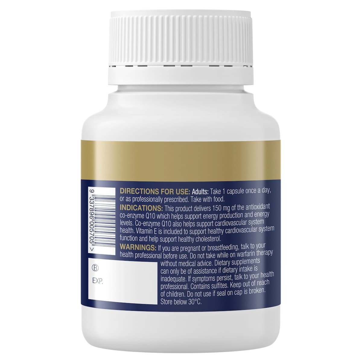 Thumbnail BioCeuticals CoQ10 Excel 150mg 60 Capsules