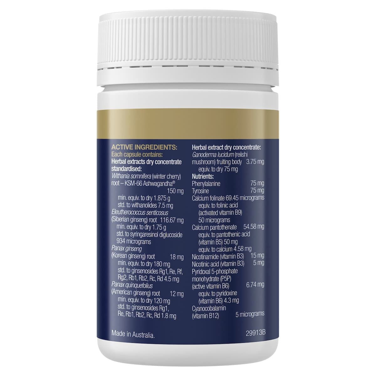 Thumbnail BioCeuticals Adrenoplex 120 Capsules