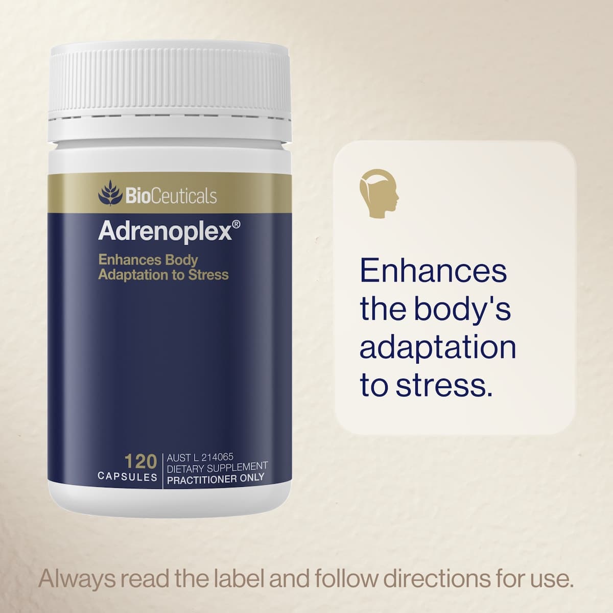 Thumbnail BioCeuticals Adrenoplex 120 Capsules