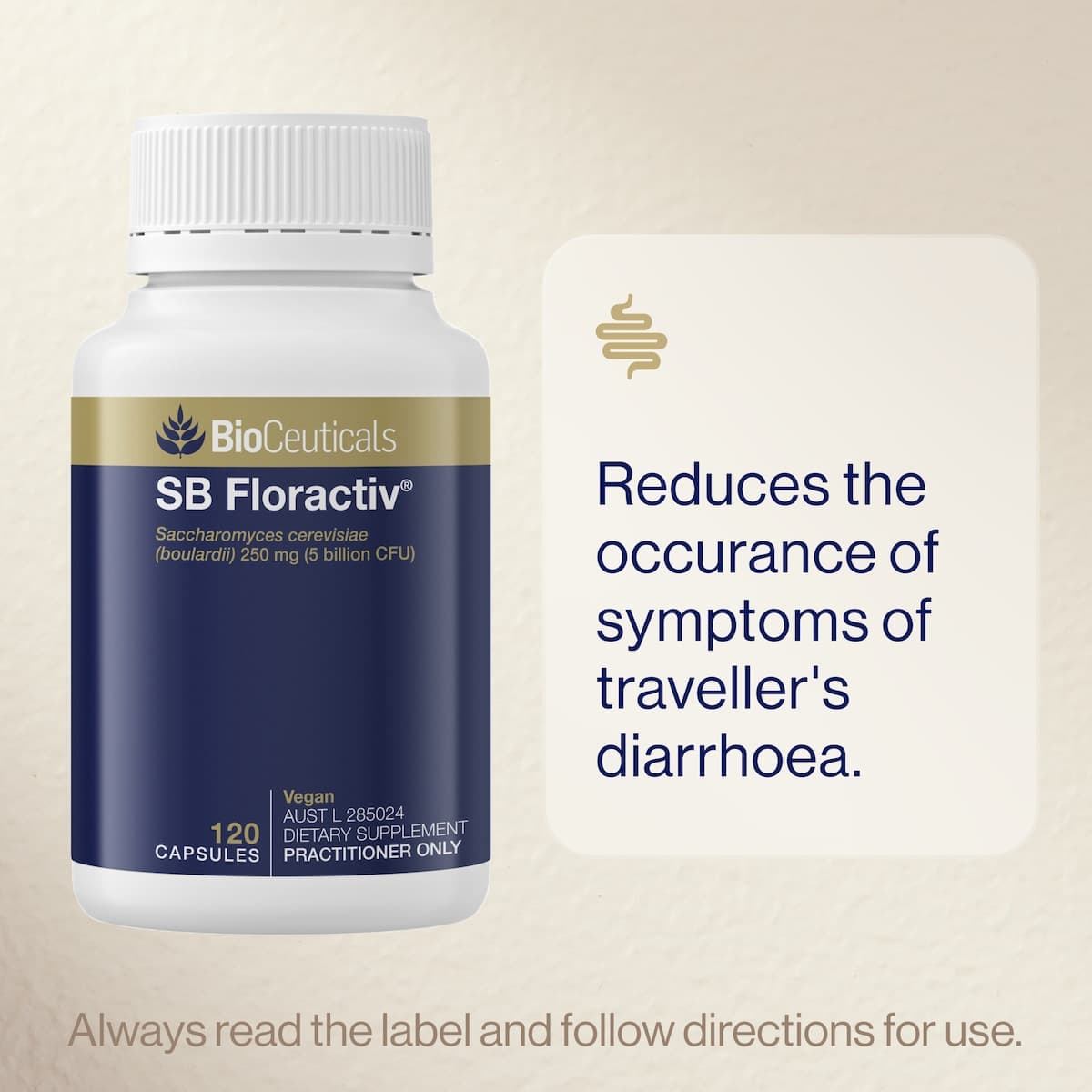 Thumbnail BioCeuticals SB Floractiv 120 Capsules