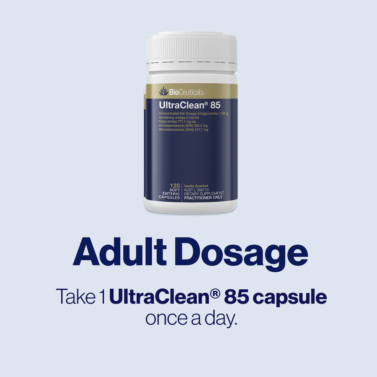 Thumbnail BioCeuticals UltraClean 85 120 Capsules