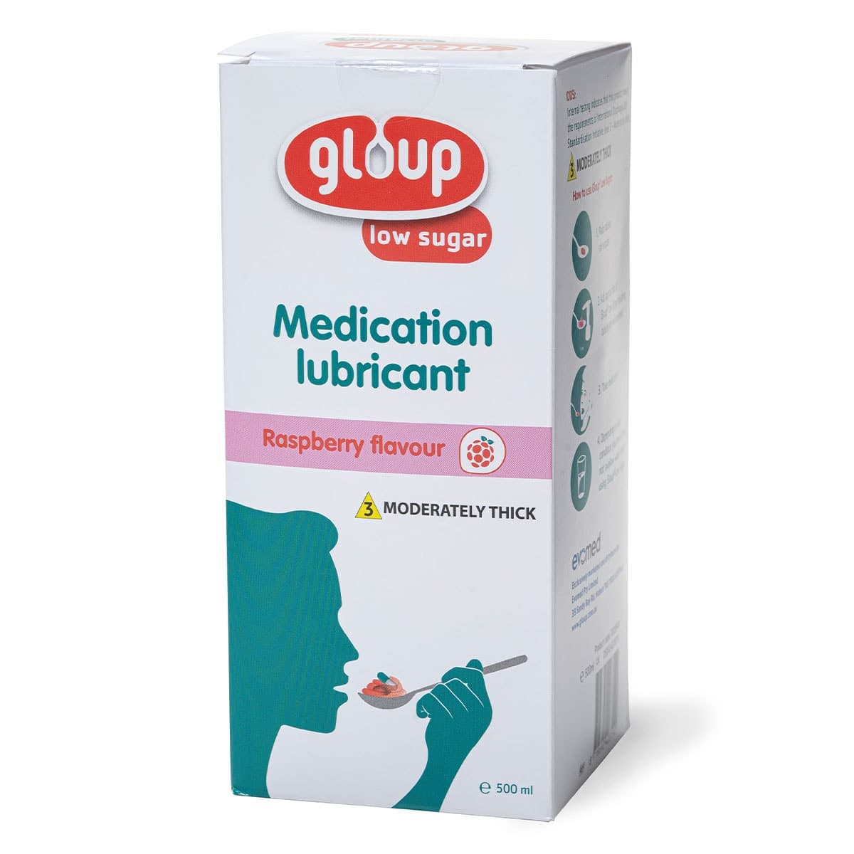 Thumbnail Gloup Medication Lubricant Raspberry Low Sugar 500ml
