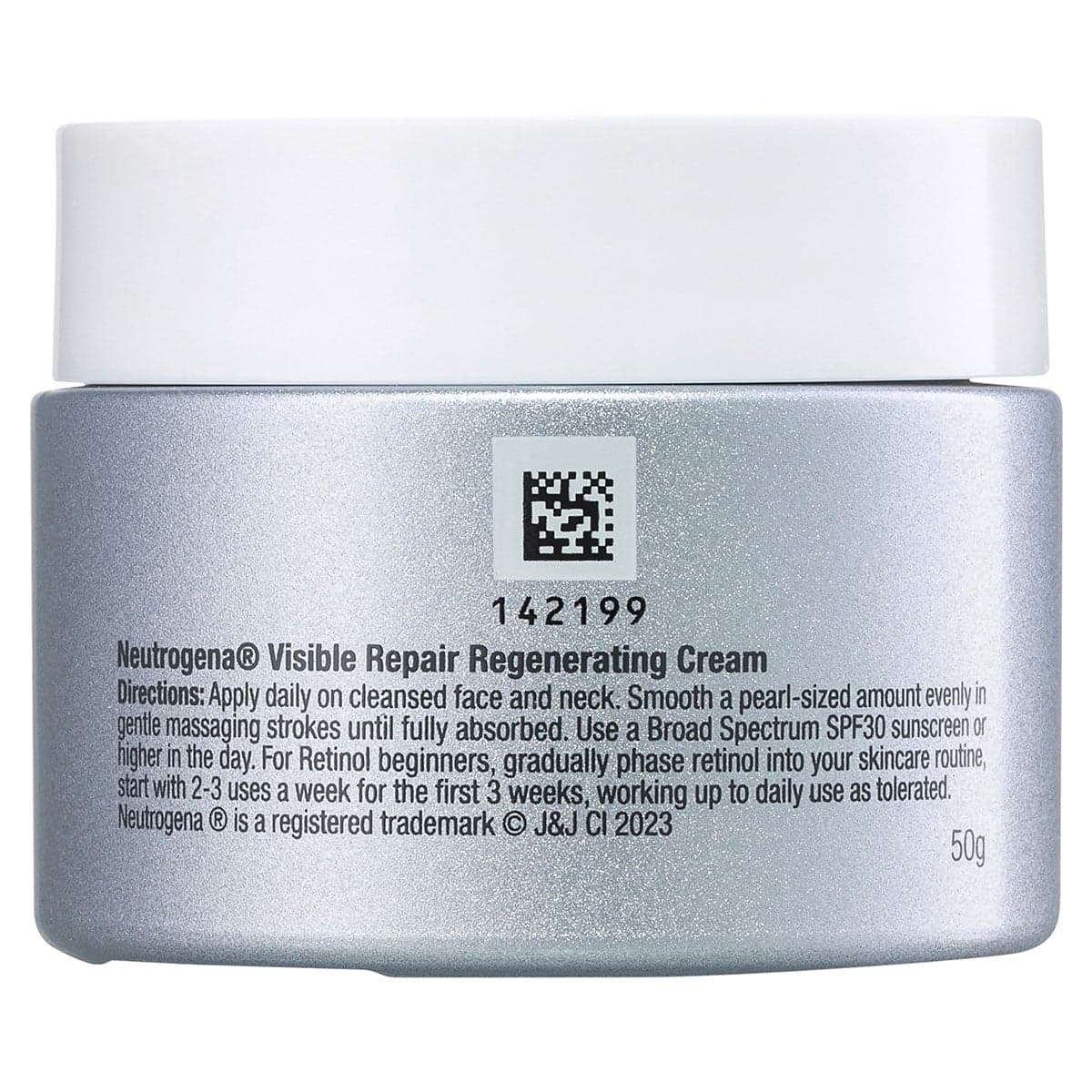 Thumbnail Neutrogena Visible Repair Retinol Regenerating Cream 50g