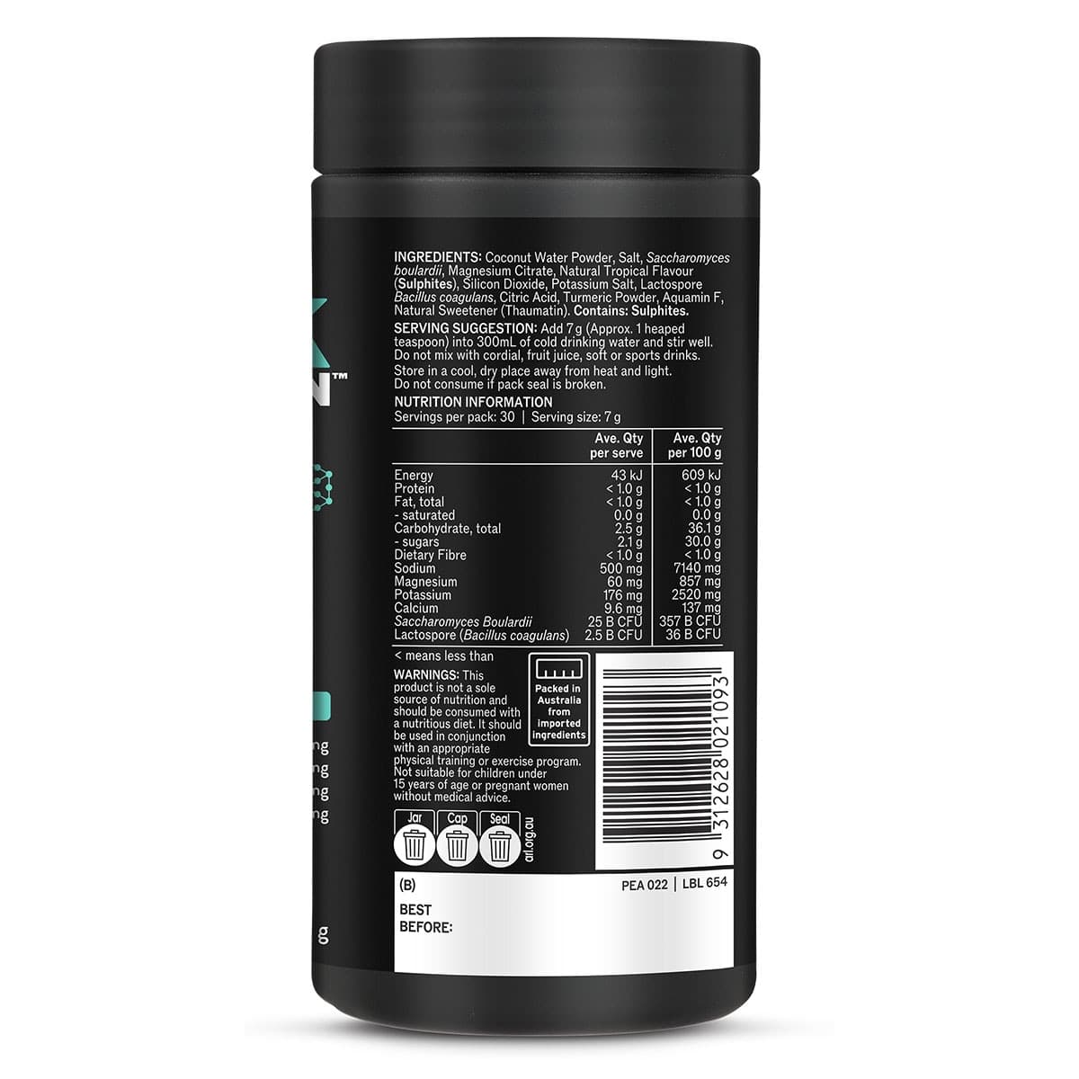 Thumbnail Melrose Peak Hydration Tropical Gut Restore 210g