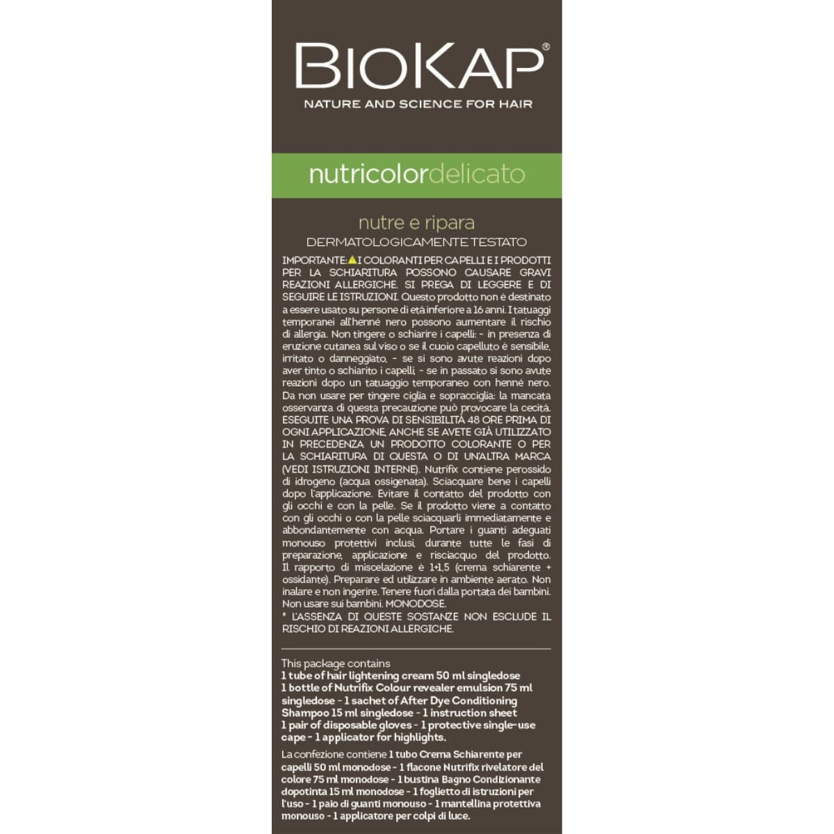 Thumbnail Biokap Nutricolor Delicato 0.0 Hair Lightening Cream