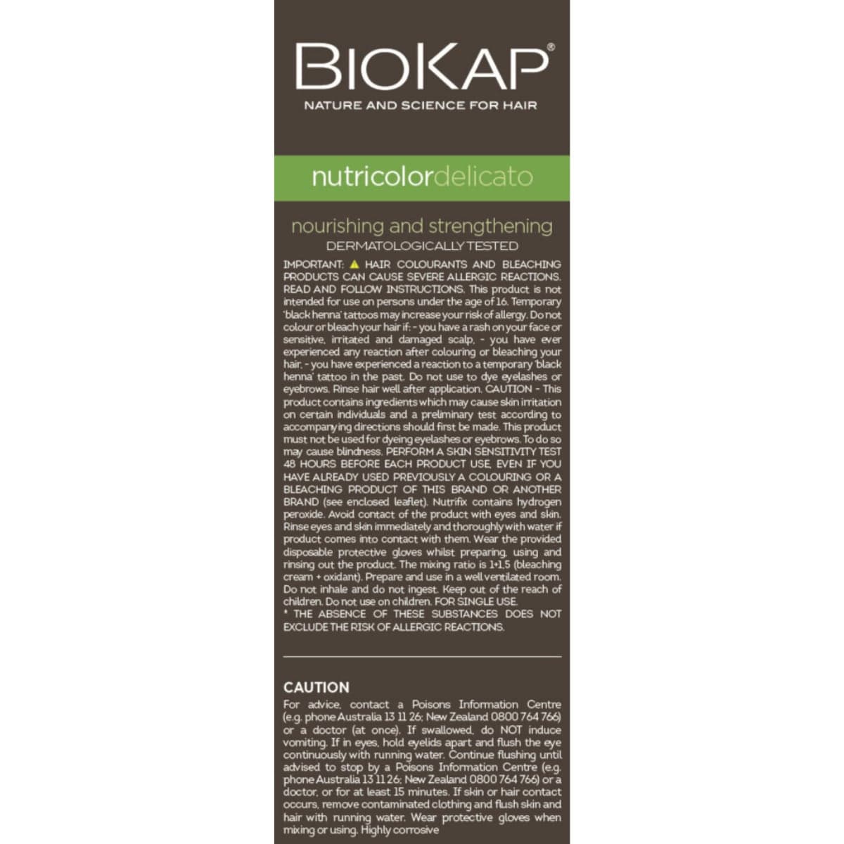 Thumbnail Biokap Nutricolor Delicato 8.03 Natural Light Blonde 140ml