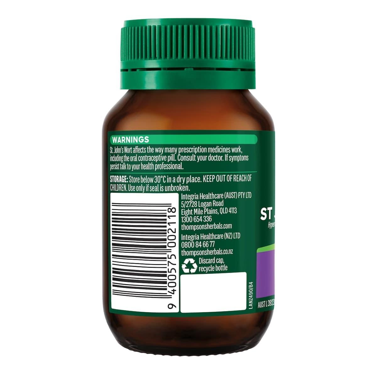 Thumbnail Thompsons One a Day St Johns Wort 60 Tablets