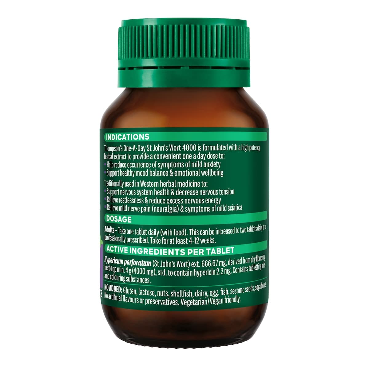 Thumbnail Thompsons One a Day St Johns Wort 60 Tablets