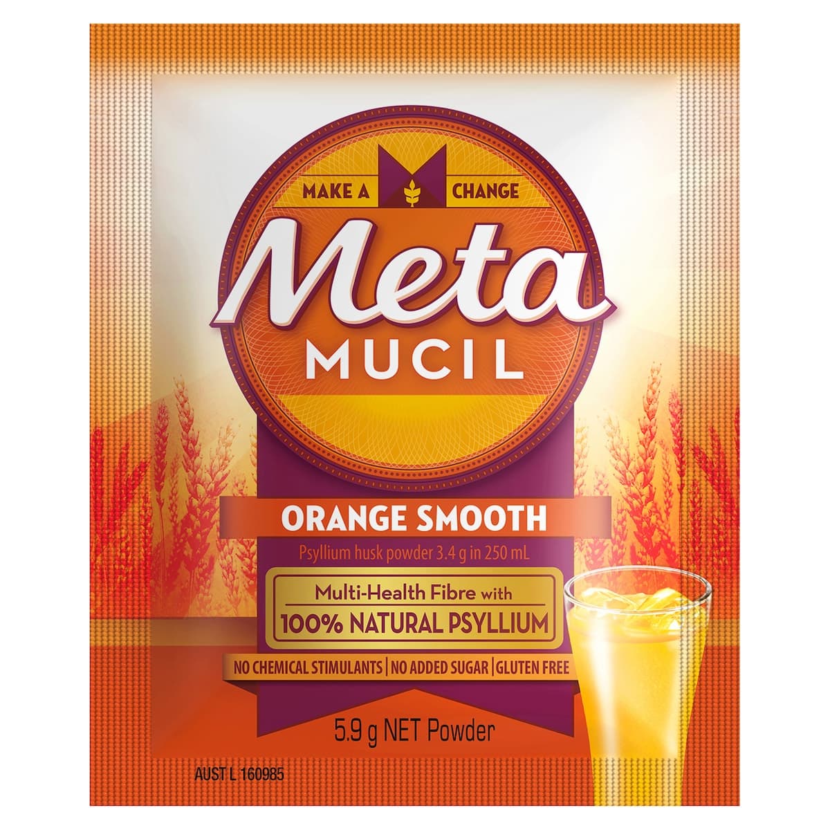 Thumbnail Metamucil Fibre Supplement Smooth Orange 30 Doses