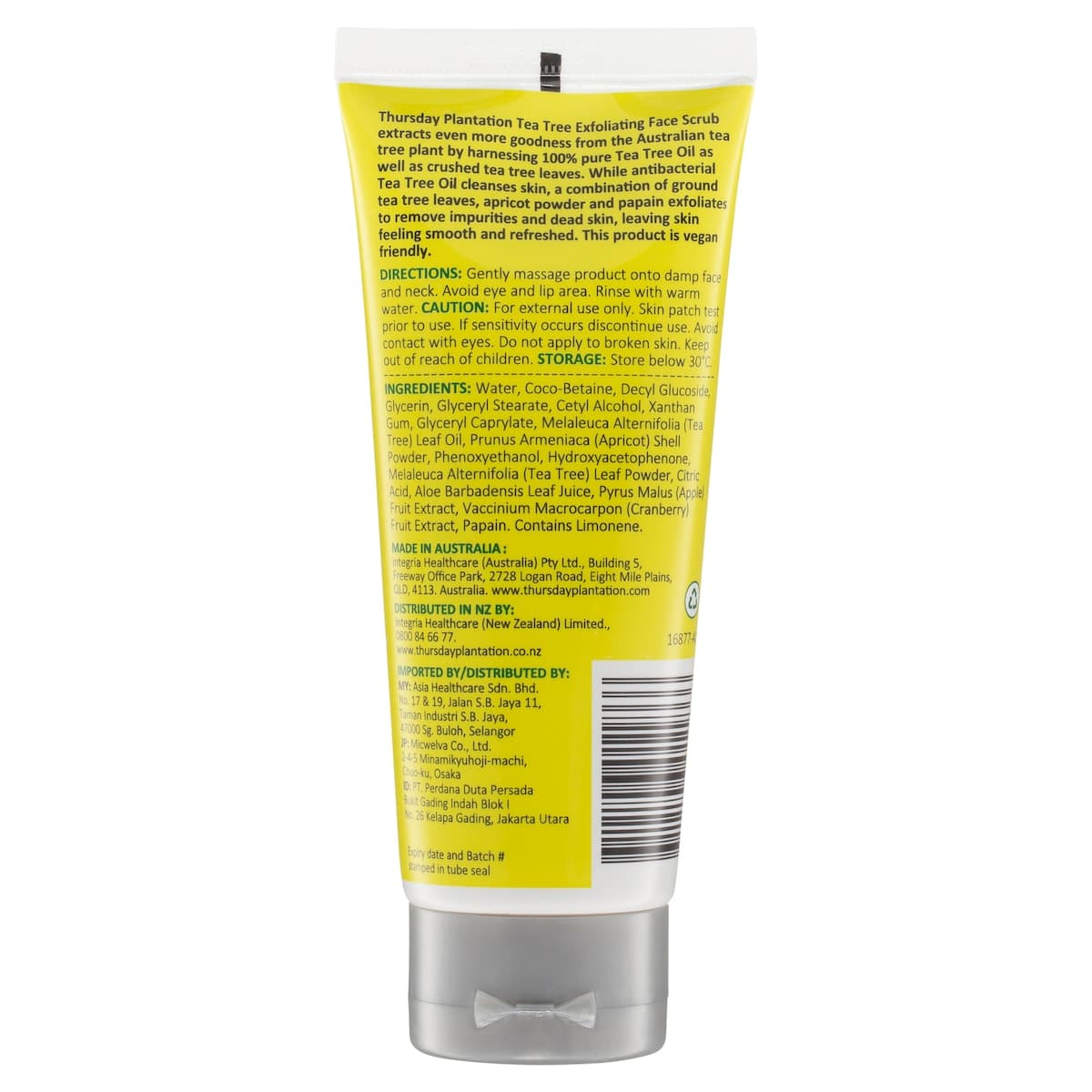 Thumbnail Thursday Plantation Exfoliating Face Scrub For Acne 100ml