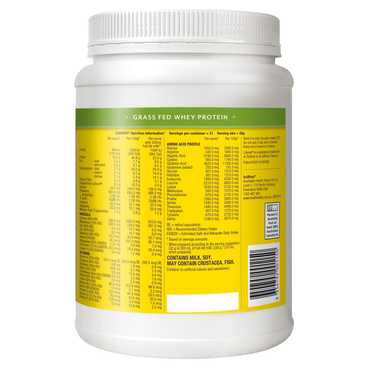 Thumbnail IsoWhey Complete Banana 672g