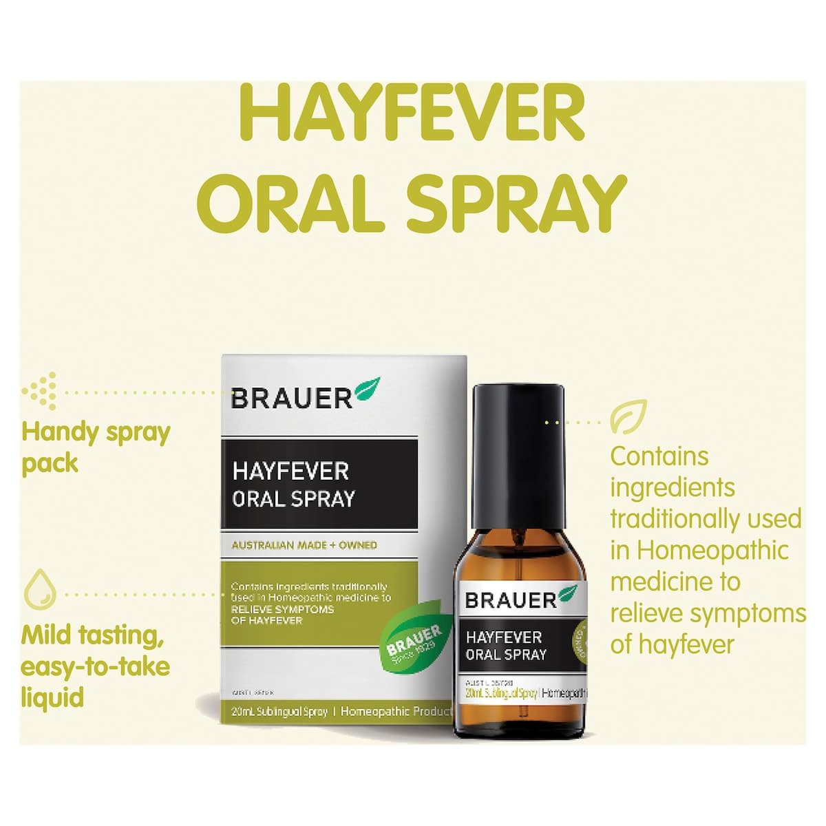 Thumbnail Brauer Hayfever Oral Spray 20ml