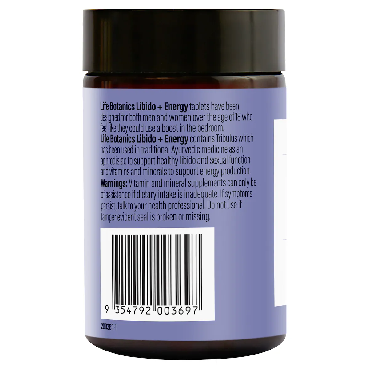 Thumbnail Life Botanics Libido + Energy 60 Tablets