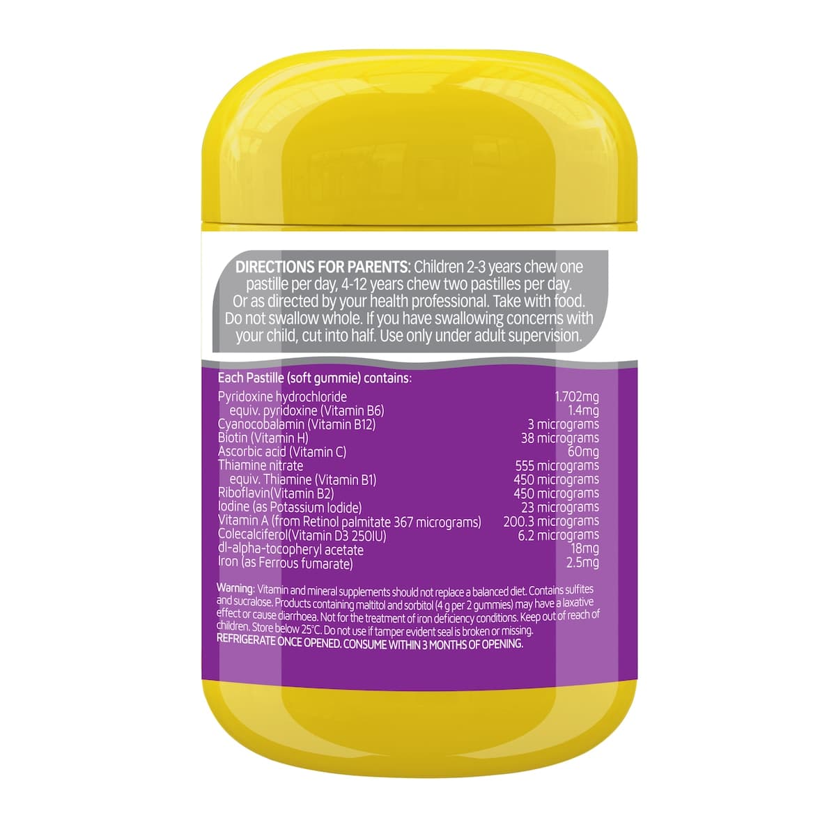 Thumbnail Nature's Way Kids Smart High Strength Vita Gummies Multi-Vitamin + Iron 40 Pack