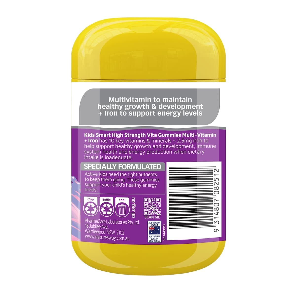 Thumbnail Nature's Way Kids Smart High Strength Vita Gummies Multi-Vitamin + Iron 40 Pack
