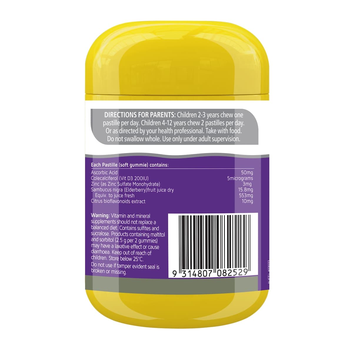 Thumbnail Nature's Way Kids Smart High Strength Vita Gummies Triple Immune Support 50 Pack