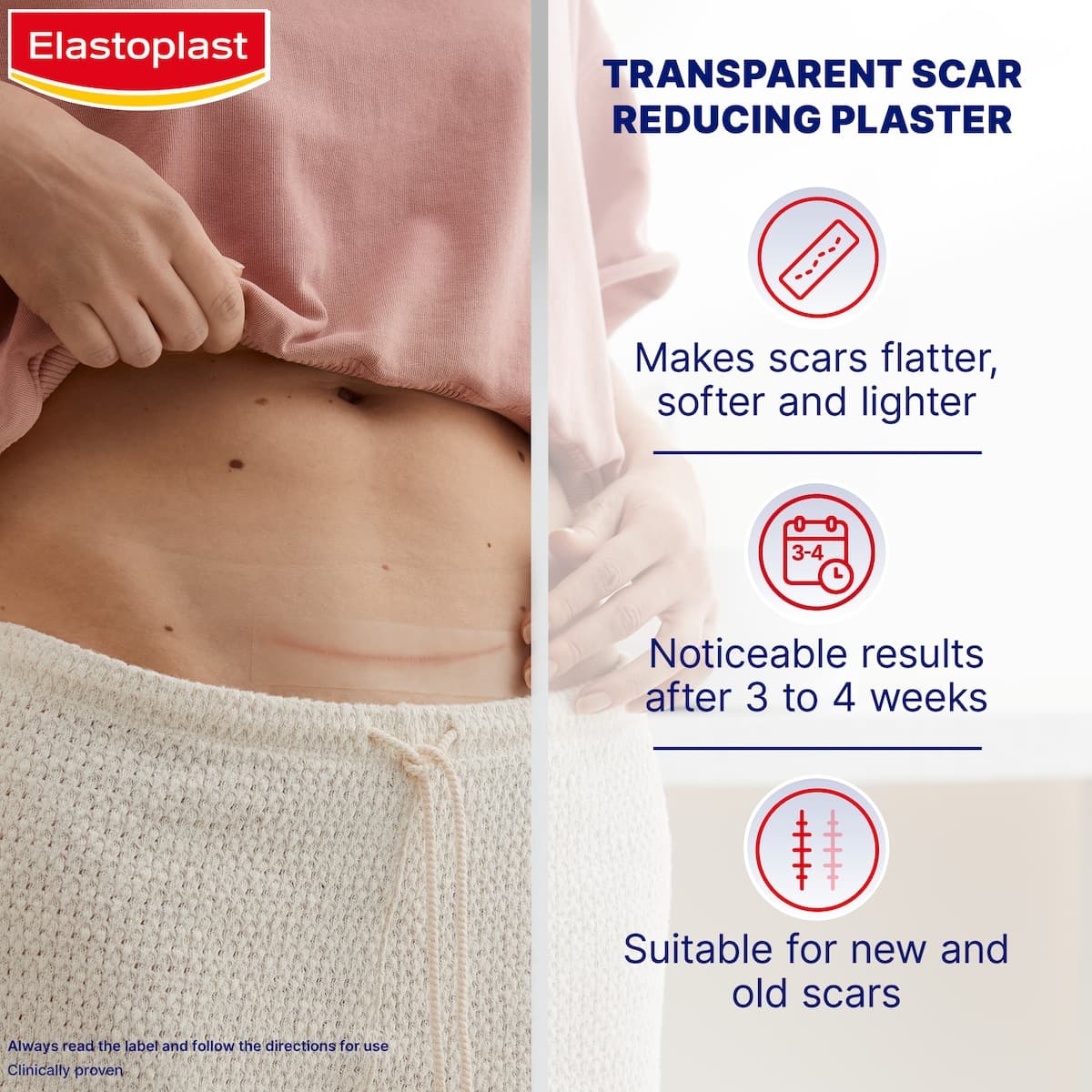 Thumbnail Elastoplast Scar Reducer XL 21 Patches