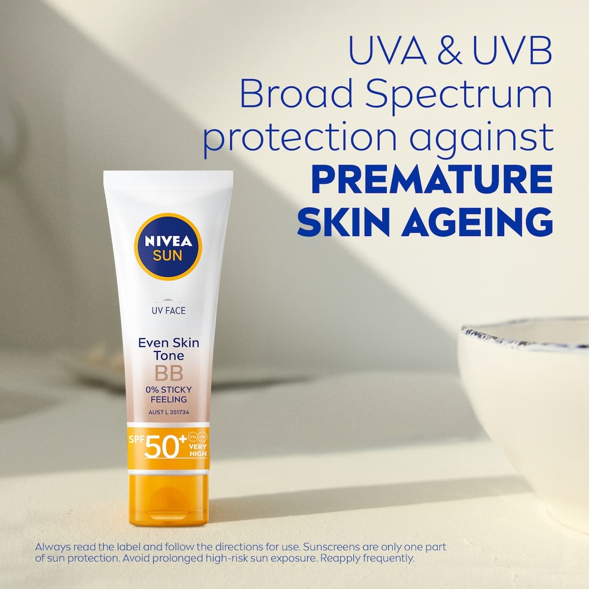 Thumbnail Nivea Sun UV Face BB Cream SPF50 50ml
