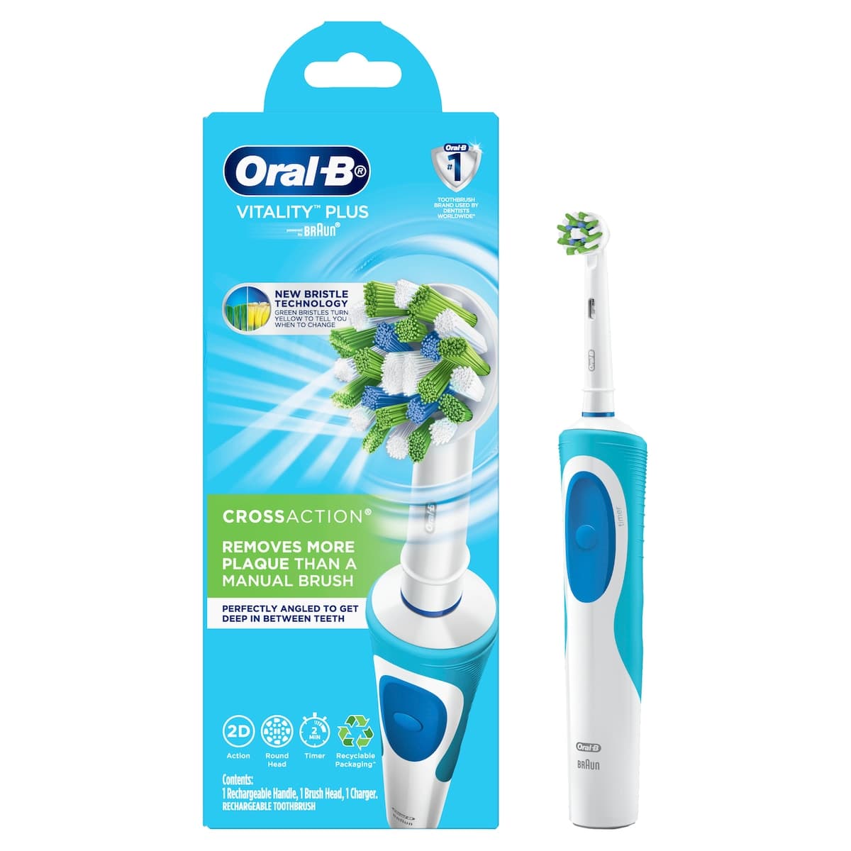 Thumbnail Oral B Vitality Plus CrossAction Electric Toothbrush