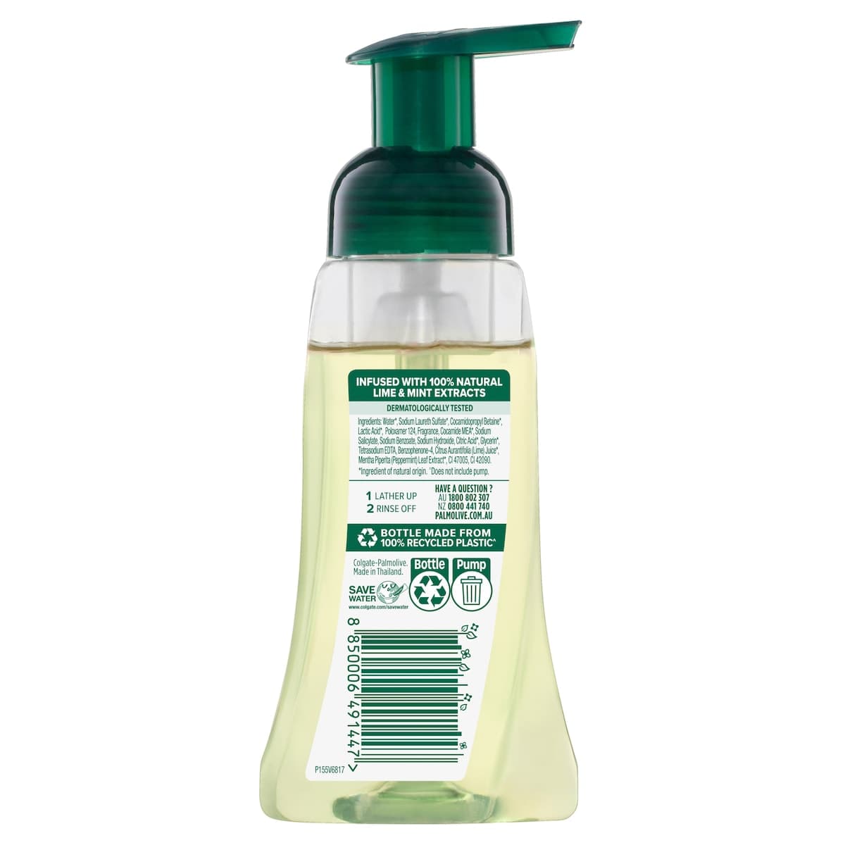 Thumbnail Palmolive Foaming Hand Wash Lime & Mint 250ml