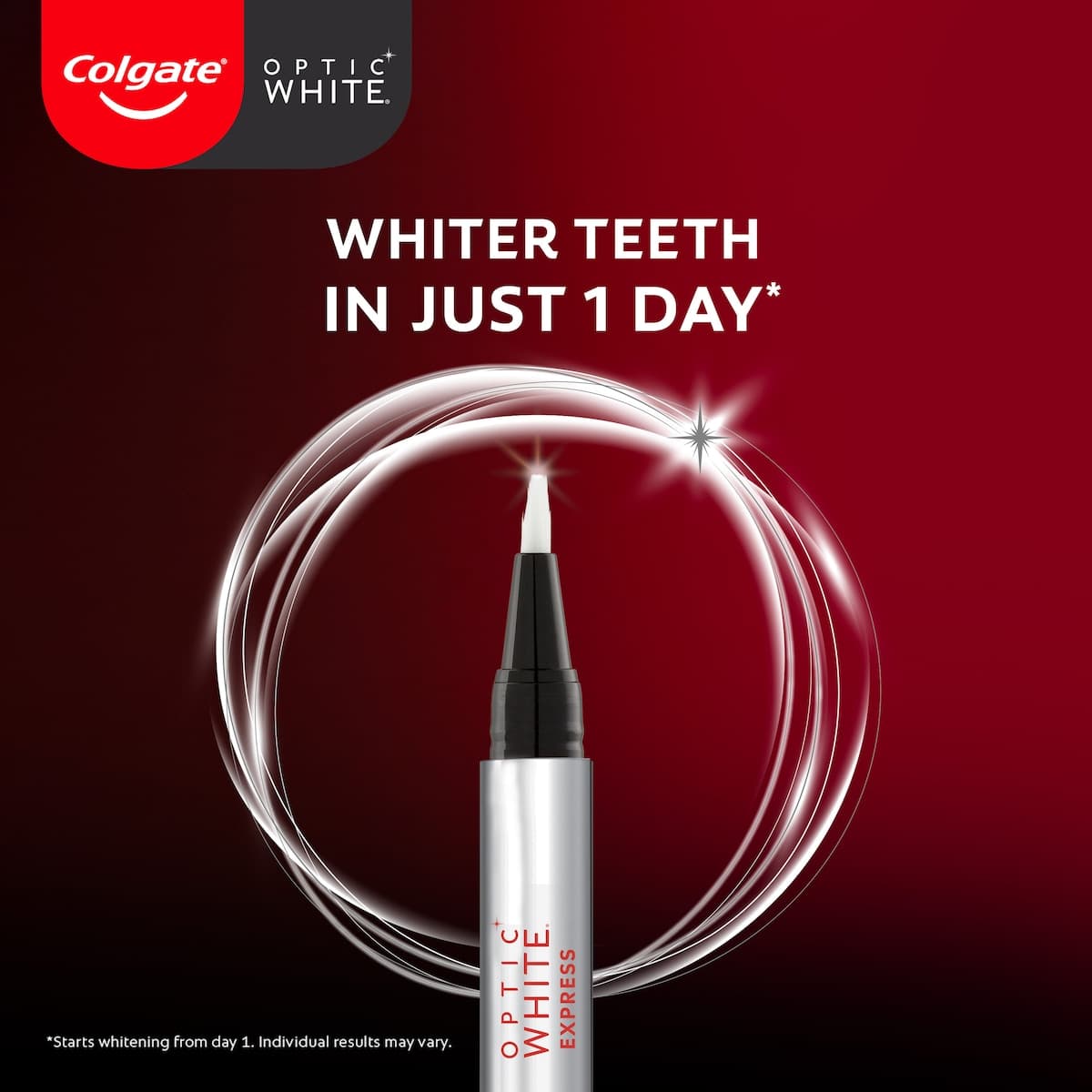 Thumbnail Colgate Optic White Pro Series Express Teeth Whitening Pen 2.5ml