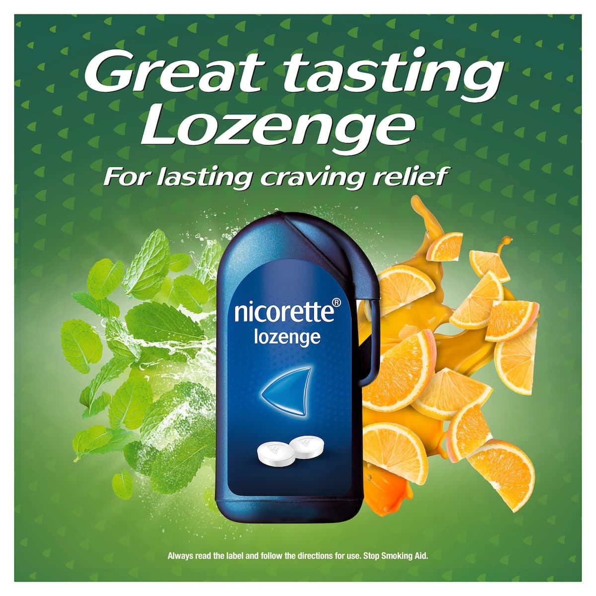 Thumbnail Nicorette Cooldrops Quit Smoking Nicotine Lozenges Icy Mint 4mg 80 Pack