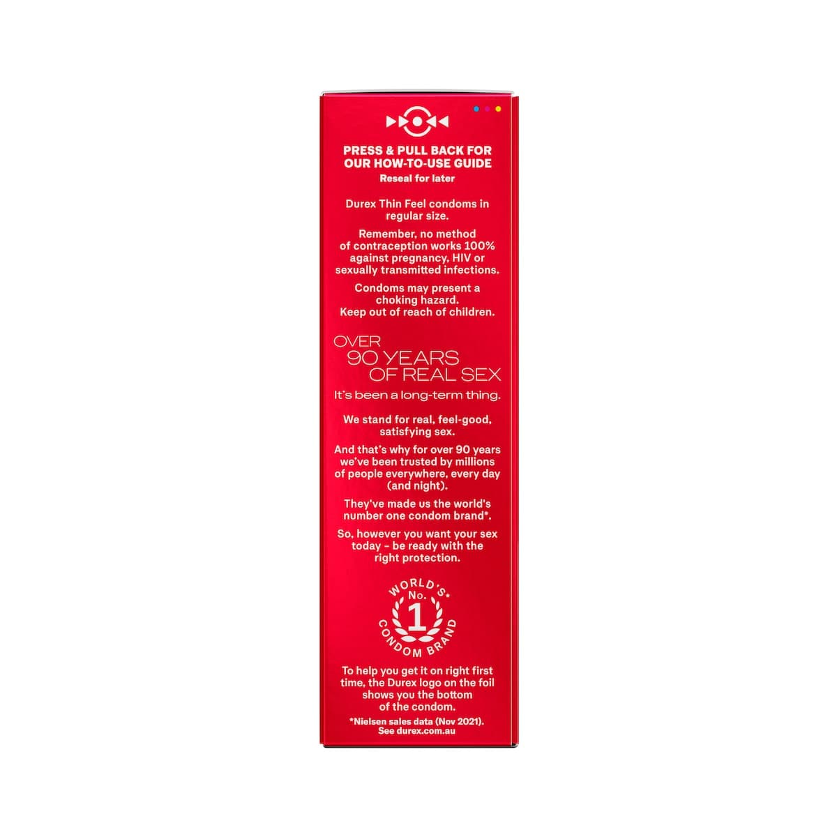 Thumbnail Durex Thin Feel Regular Fit Condoms 12 Pack