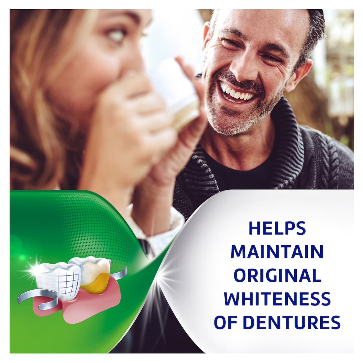Thumbnail Polident Whitening Daily Cleanser for Dentures 36 Tablets
