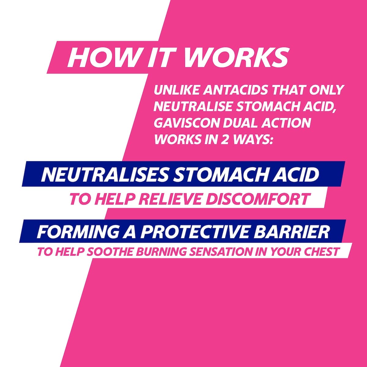 Thumbnail Gaviscon Dual Action Heartburn Relief Liquid Sachets 12 x 10ml