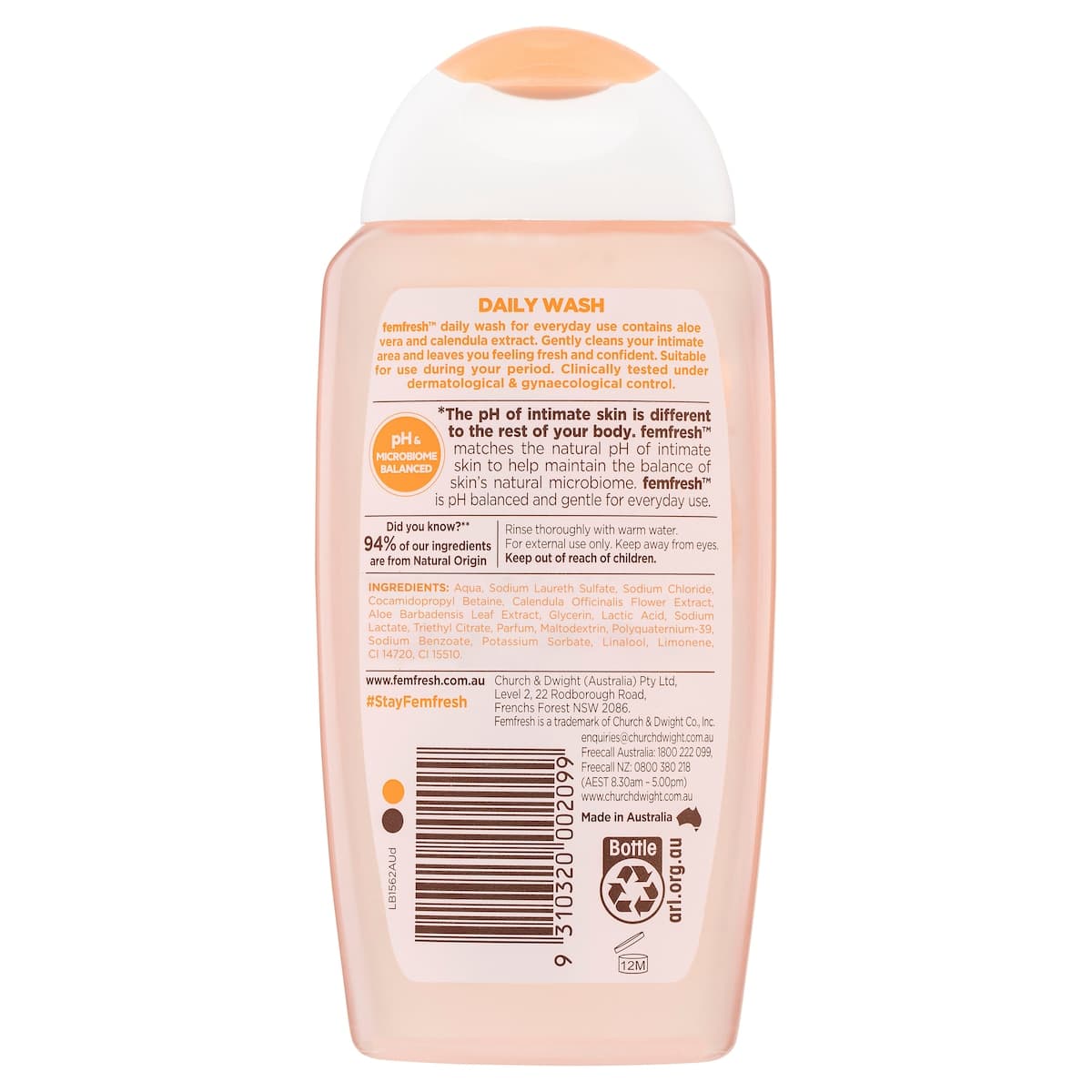 Thumbnail Femfresh Intimate Daily Wash 250ml