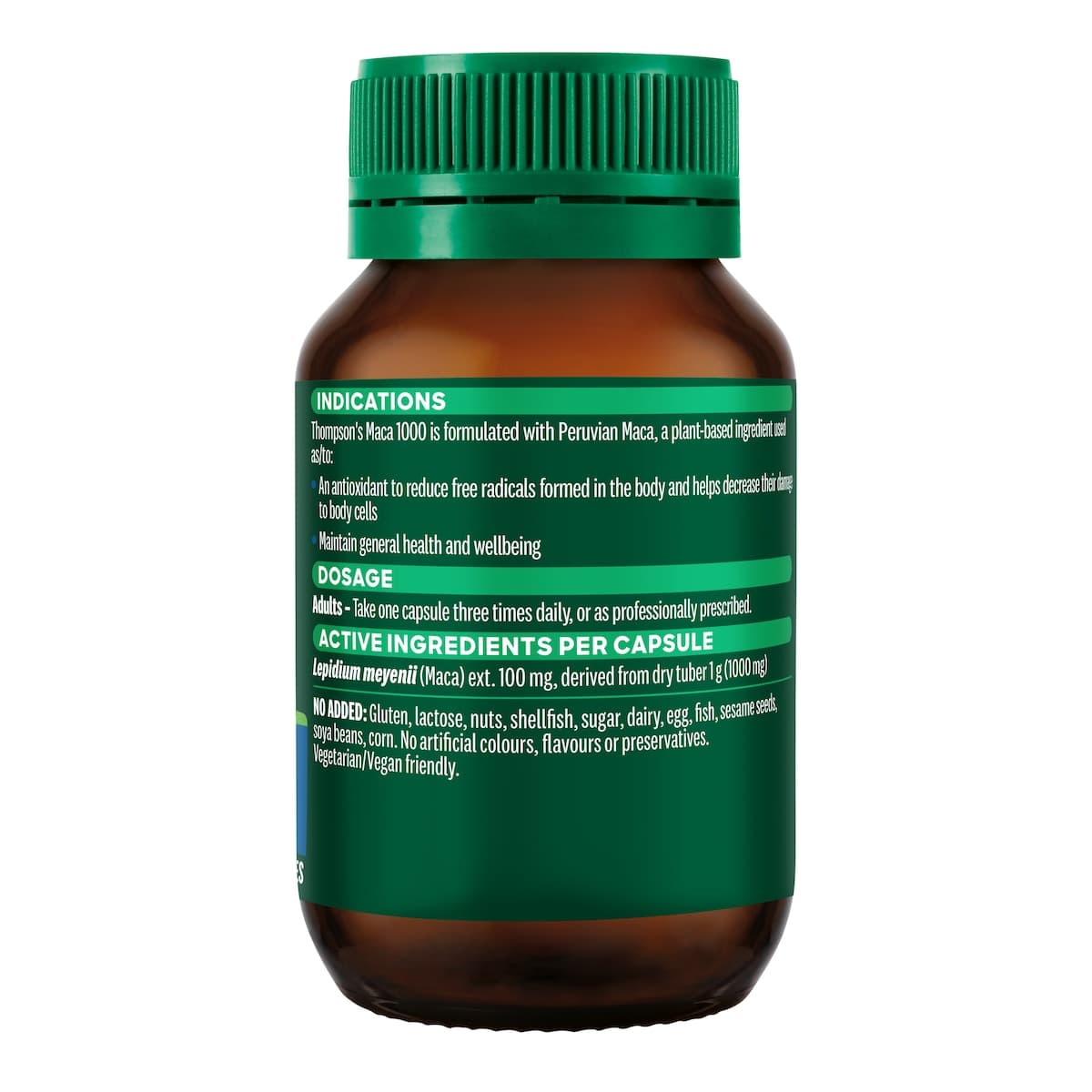 Thumbnail Thompsons Maca 1000mg 60 Capsules