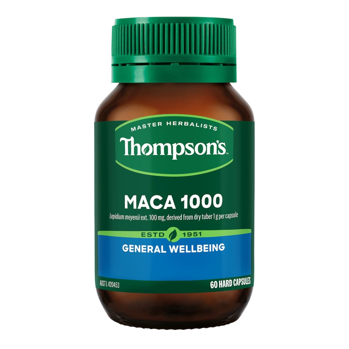 Thumbnail Thompsons Maca 1000mg 60 Capsules