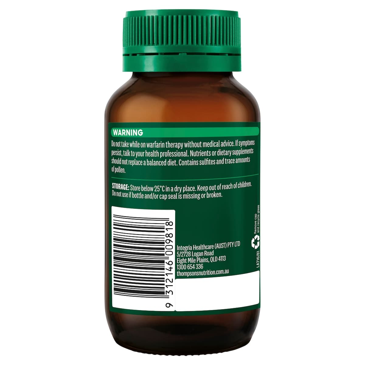 Thumbnail Thompsons High Strength Ultra CoQ10 300 60 Capsules