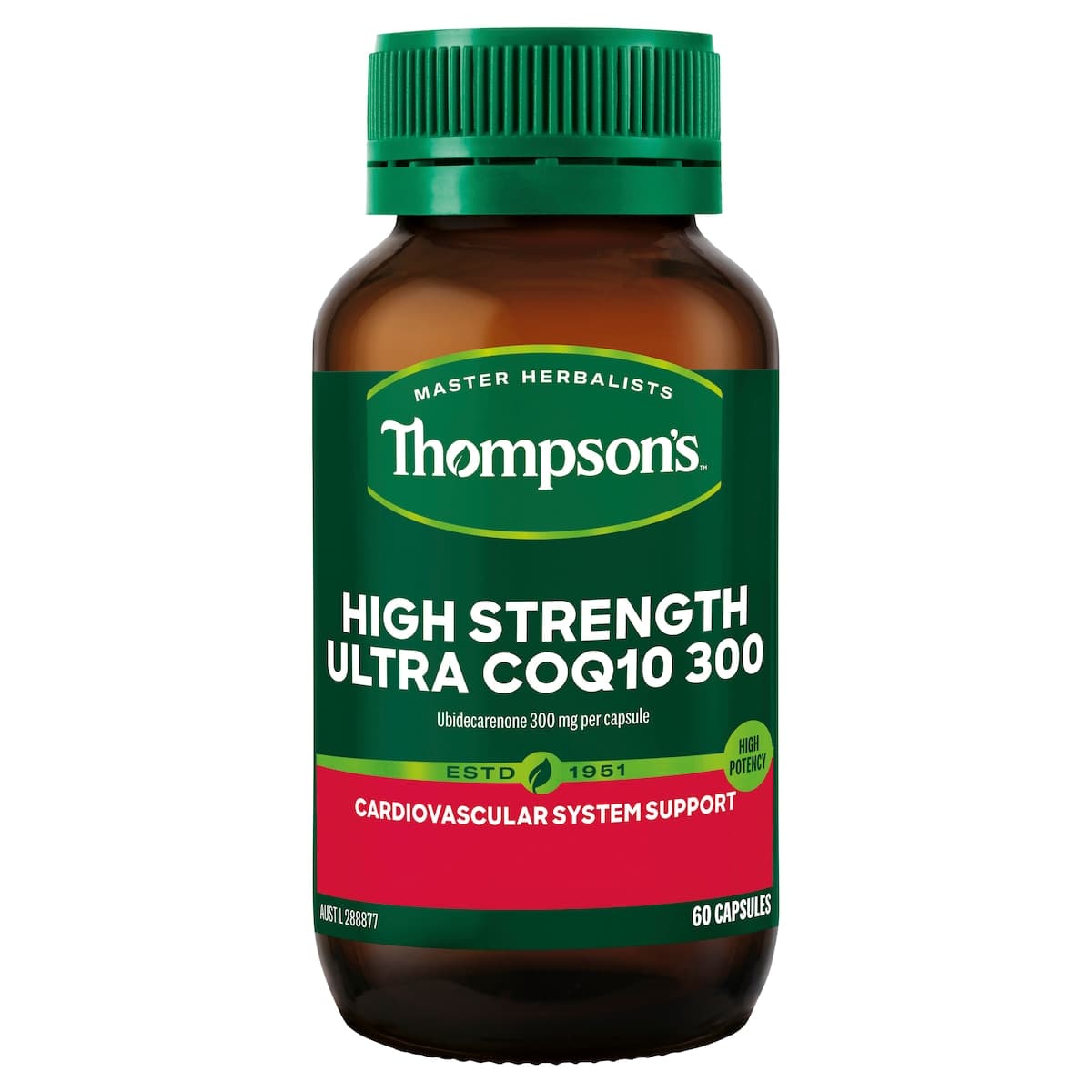 Thumbnail Thompsons High Strength Ultra CoQ10 300 60 Capsules