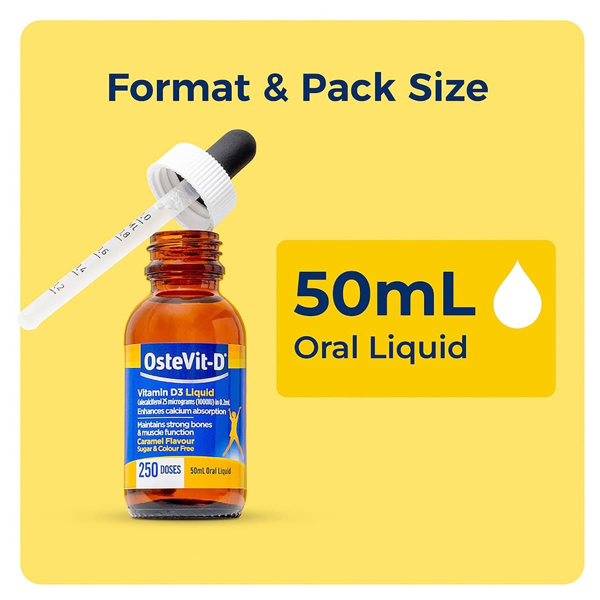 Thumbnail OsteVit-D Adult Vitamin D3 Liquid 50ml