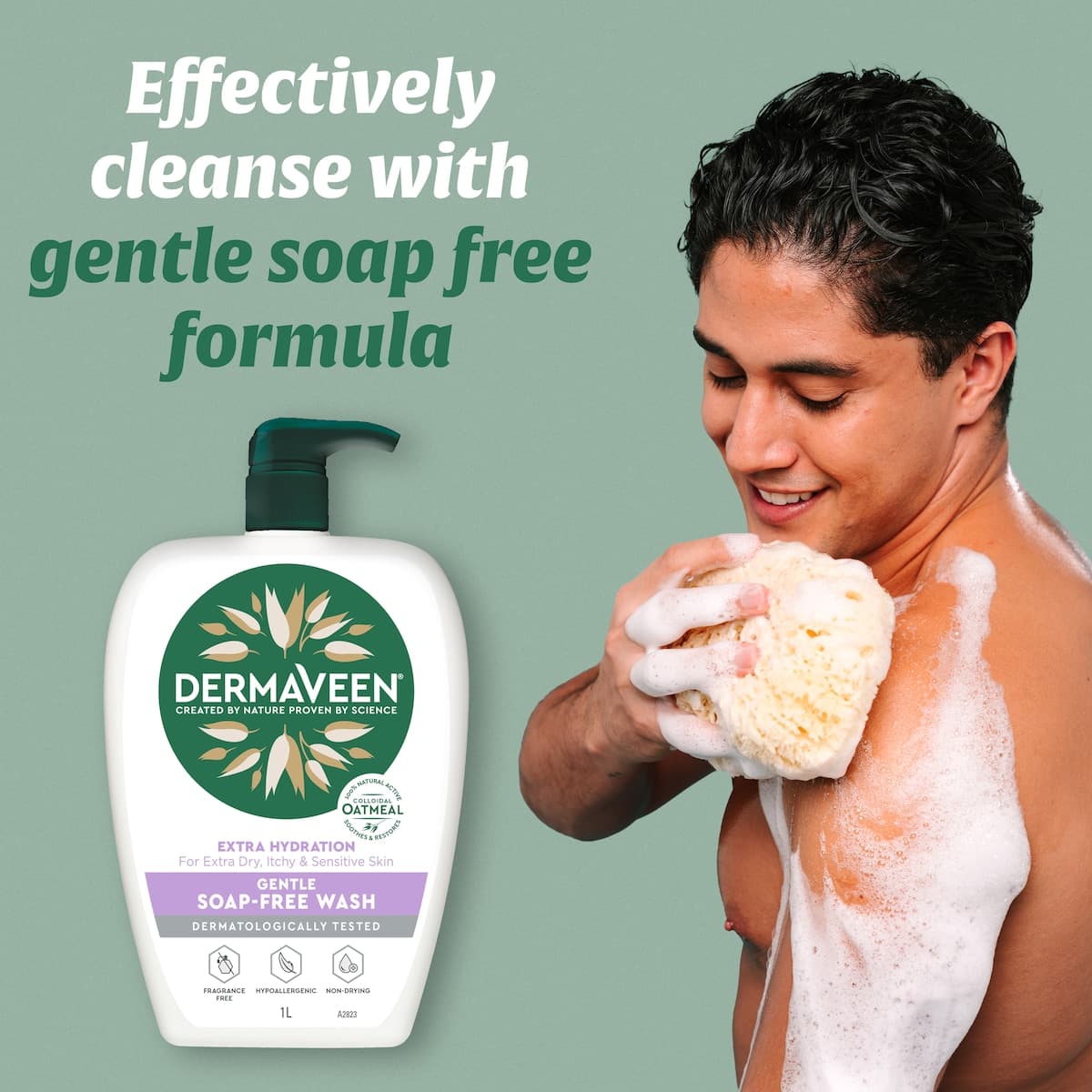 Thumbnail DermaVeen Extra Hydration Gentle Soap Free Wash 500ml