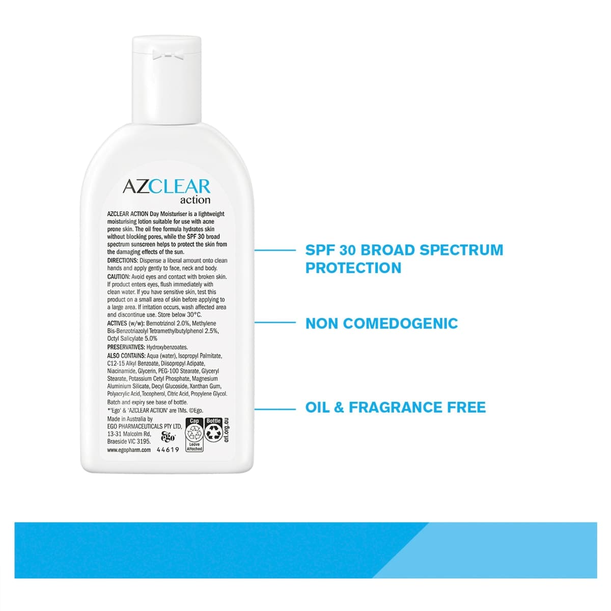 Thumbnail Ego Azclear Action Day Moisturiser SPF30 120ml