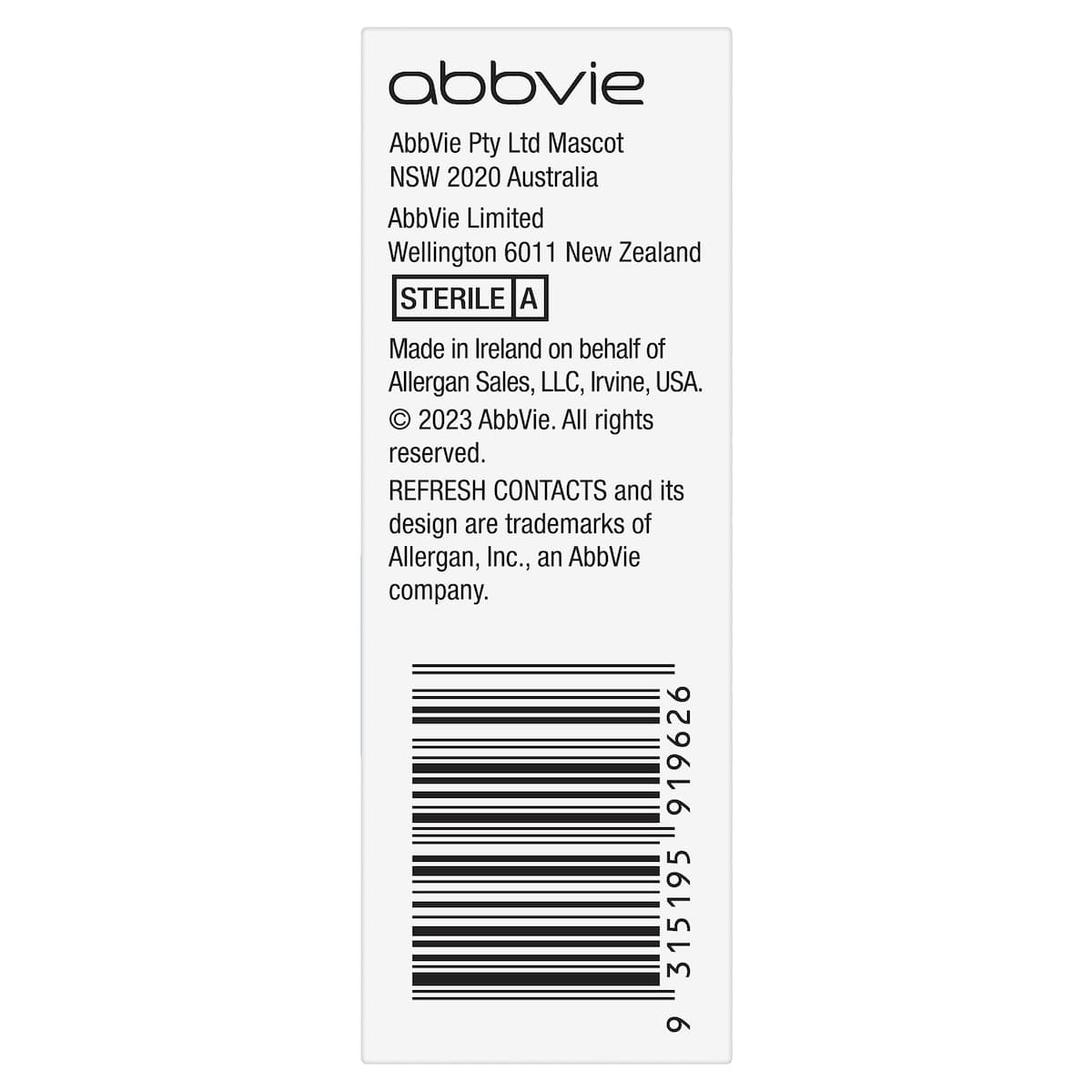 Thumbnail Refresh Contacts Eye Drops 15ml