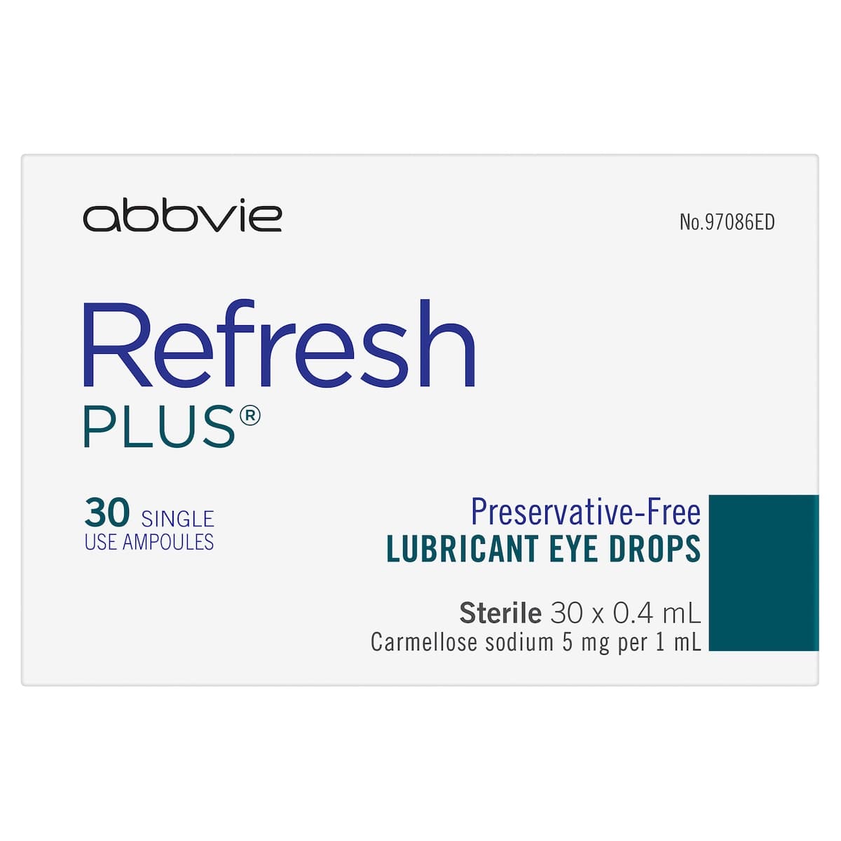Thumbnail Refresh Plus Lubricant Eye Drops 0.4ml x 30 Vials