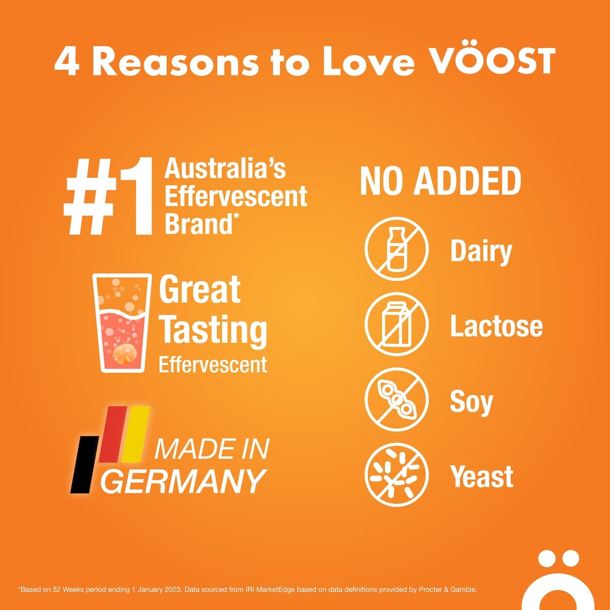 Thumbnail Voost Effervescent Vitamin C 1000mg Tablets 20 Pack