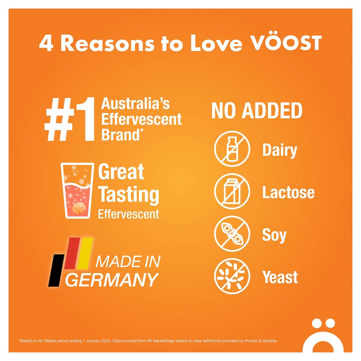 Thumbnail Voost Effervescent Vitamin C 1000mg Tablets 40 Pack