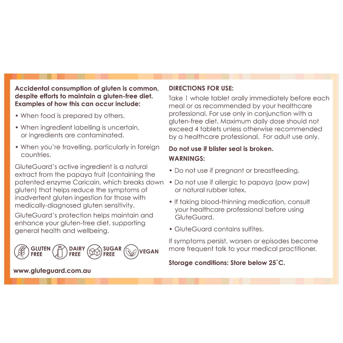 Thumbnail GluteGuard 30 Enteric Coated Tablets
