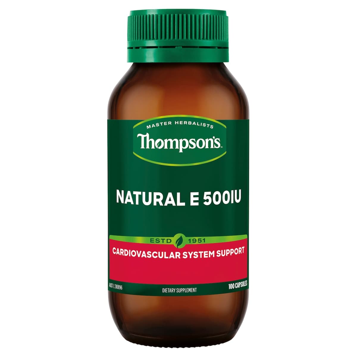 Thumbnail Thompsons Natural E 500IU 100 Capsules