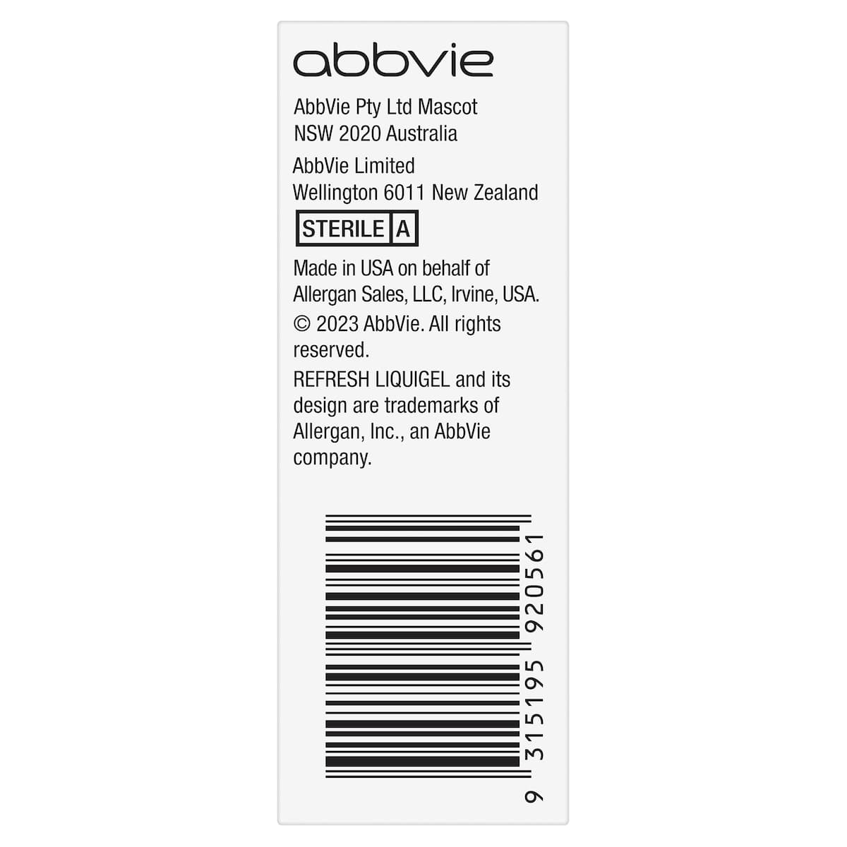 Thumbnail Refresh Liquigel Eye Drops 15ml