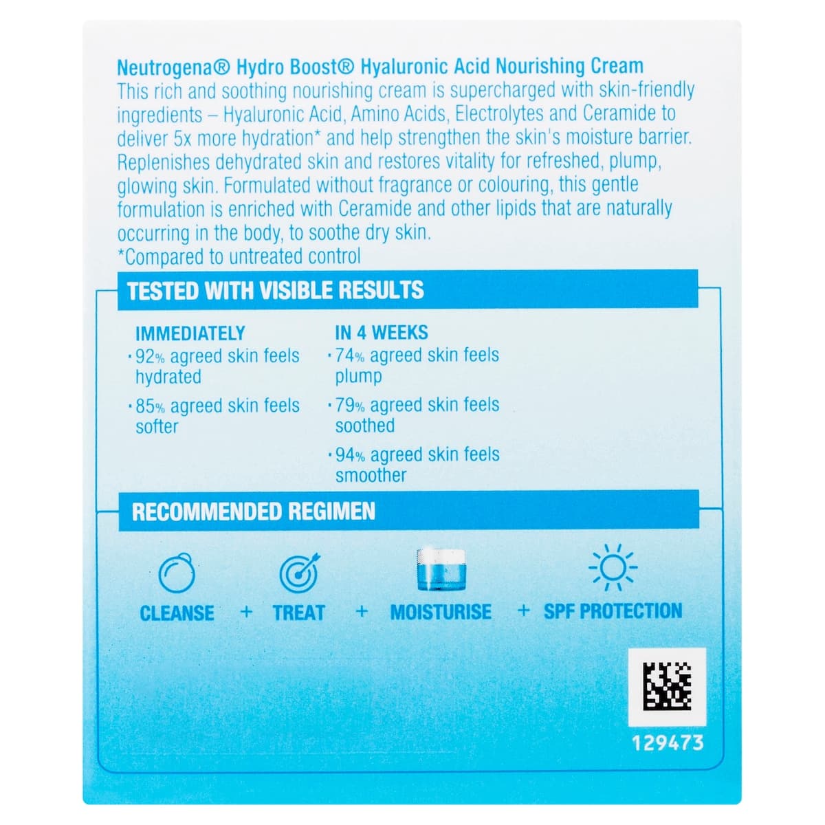 Thumbnail Neutrogena Hydro Boost Hyaluronic Acid Nourishing Gel Cream 50g
