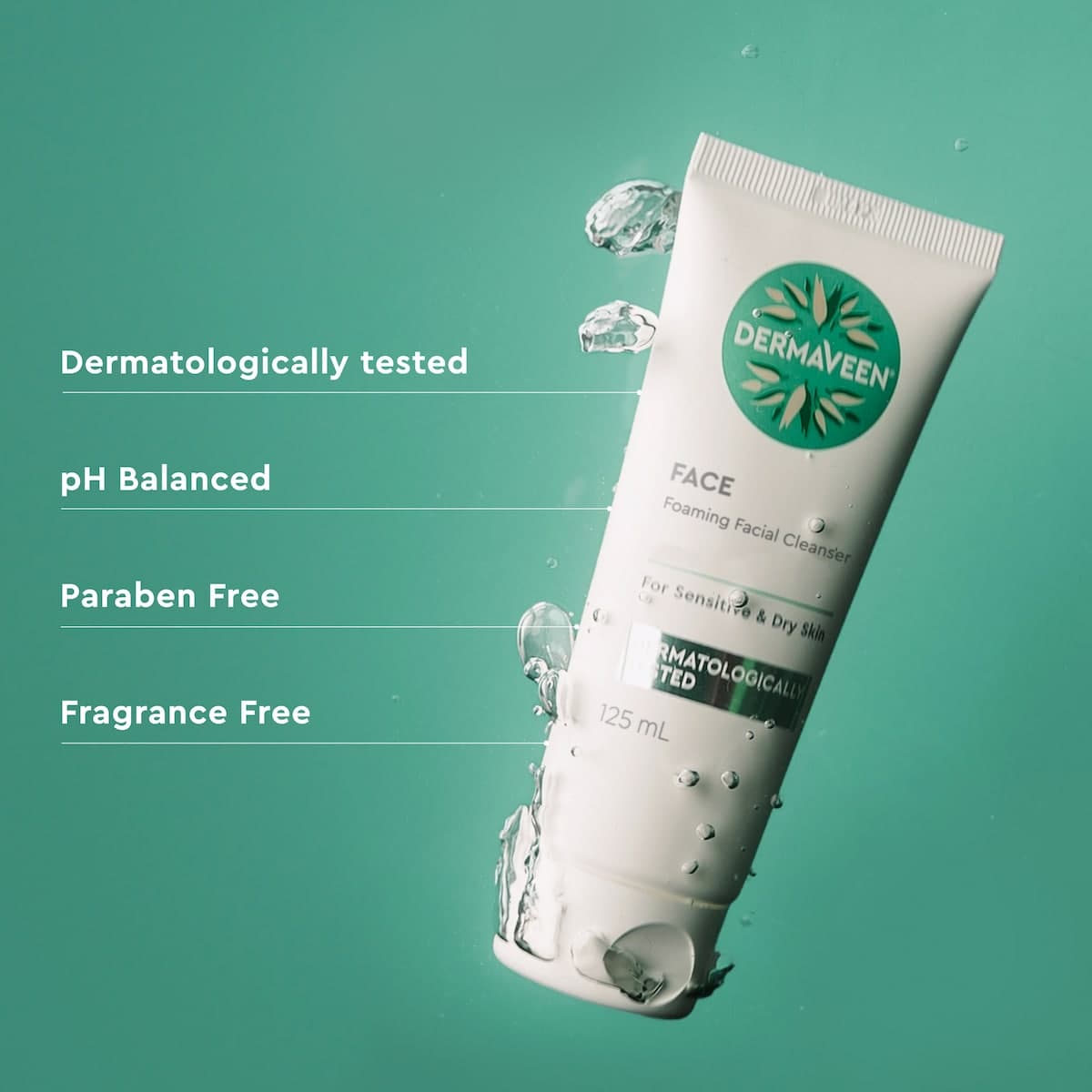 Thumbnail DermaVeen Foaming Facial Cleanser 125ml