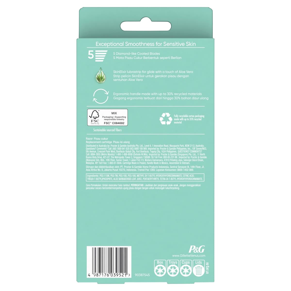 Thumbnail Gillette Venus Deluxe Smooth Razor 1 Pack