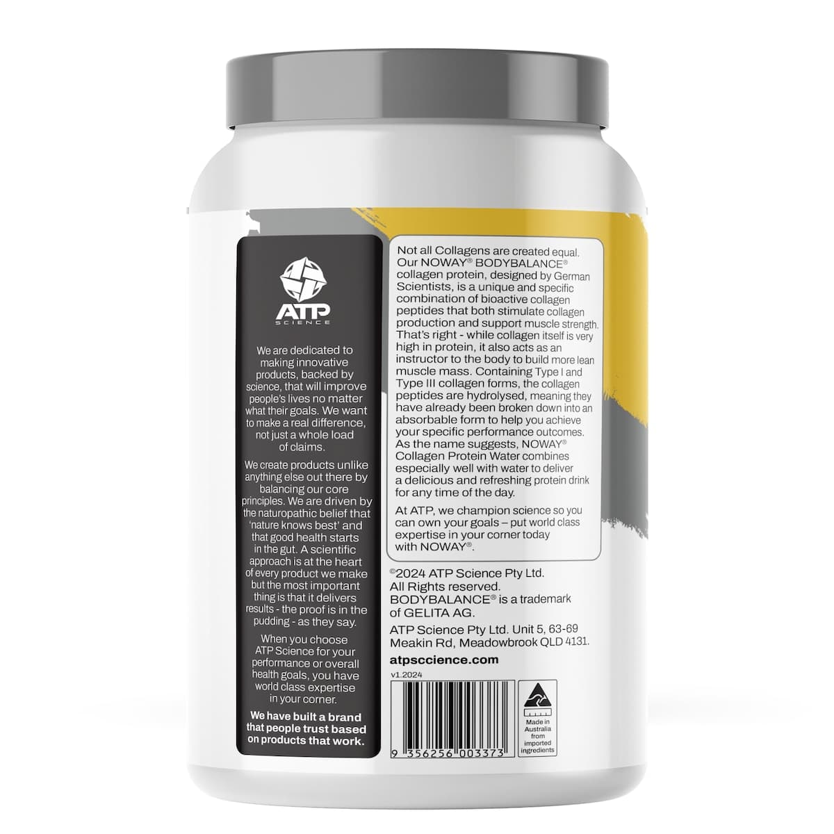 Thumbnail ATP Science Noway Collagen Protein Water Pineapple 750g