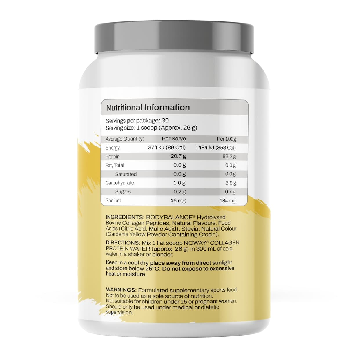 Thumbnail ATP Science Noway Collagen Protein Water Pineapple 750g