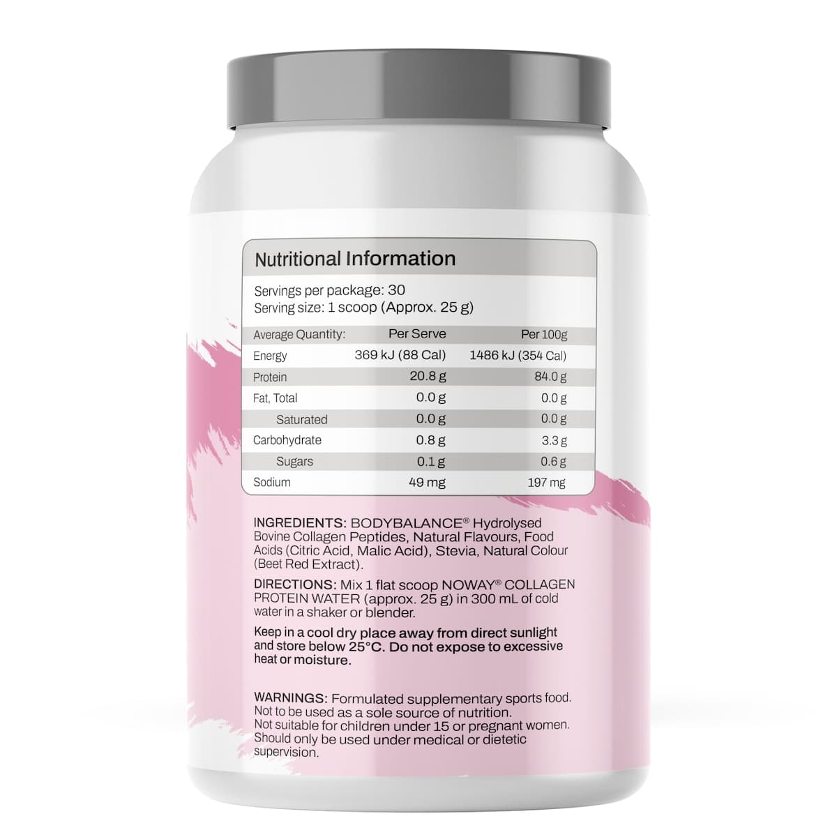 Thumbnail ATP Science Noway Collagen Protein Water Pink Lemonade 750g